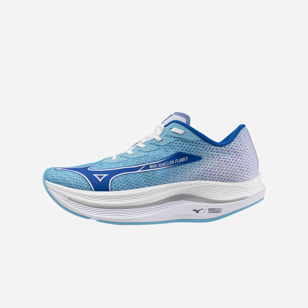 Giày Chạy Bộ Nam Mizuno Wave Rebellion Flash 2 - Xanh Dương - Supersports Vietnam