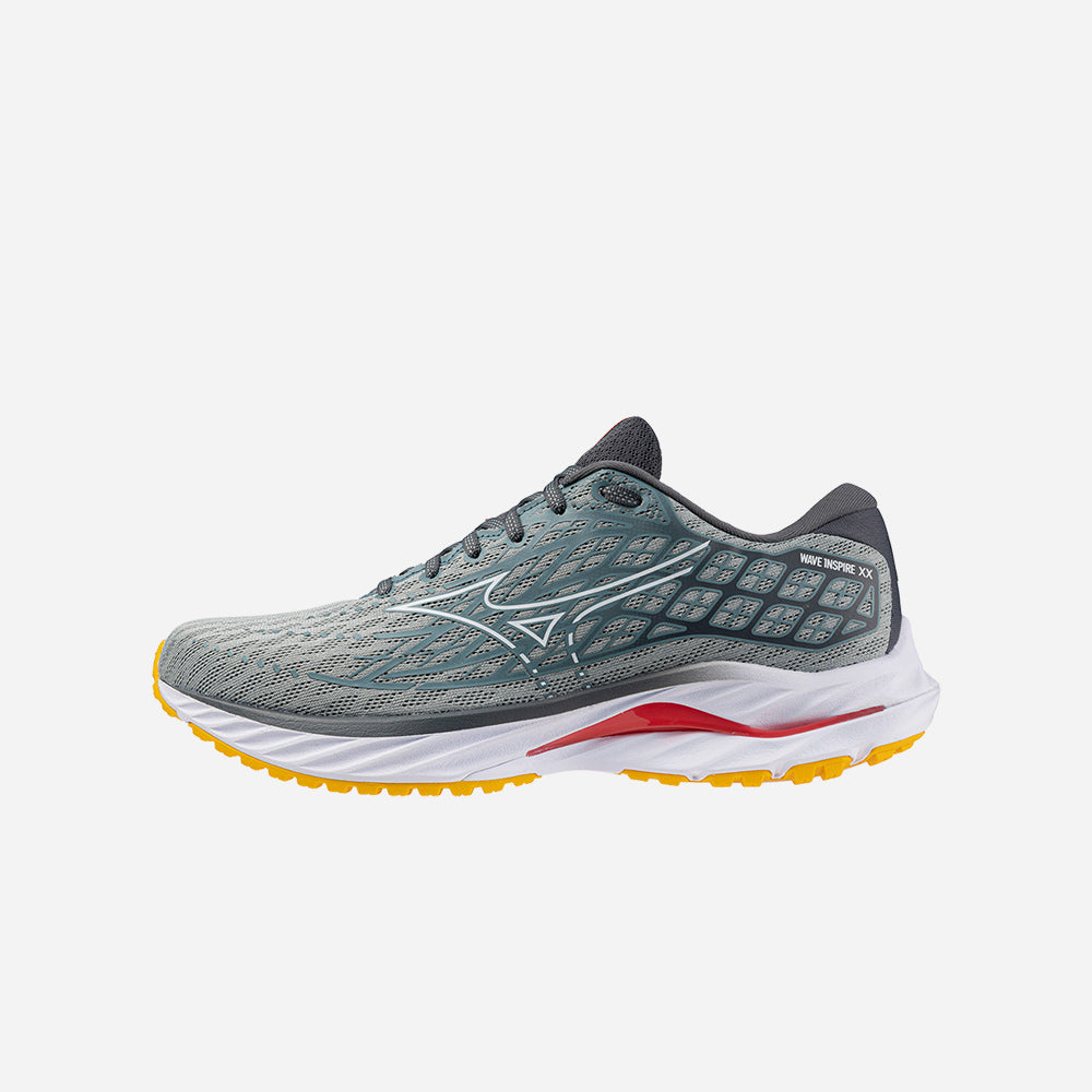 Giày Chạy Bộ Nam Mizuno Wave Inspire 20 - Xám - Supersports Vietnam