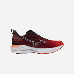 Unisex Mizuno Wave Rider 28 Amsterdam Running Shoes - Red