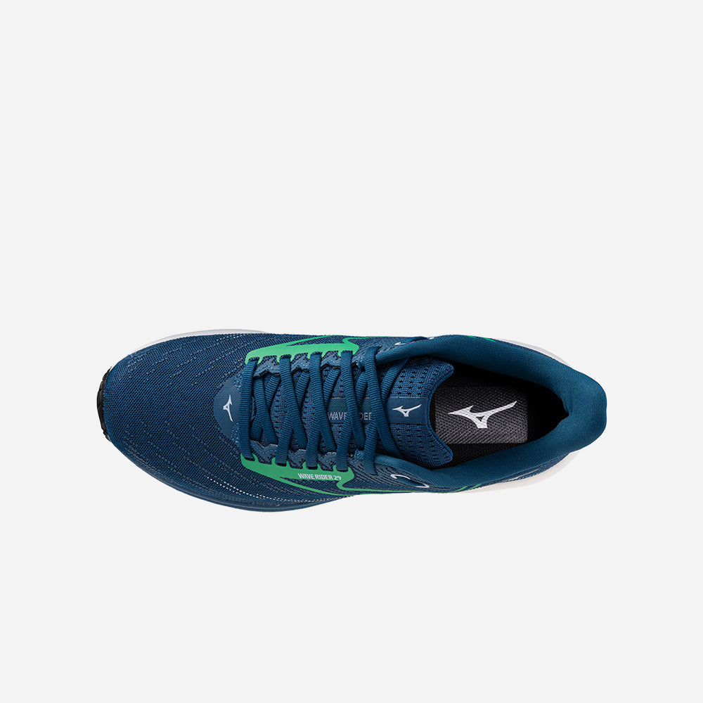 Giày Chạy Bộ Nam Mizuno Wave Rider 29 - Xanh Navy - Supersports Vietnam