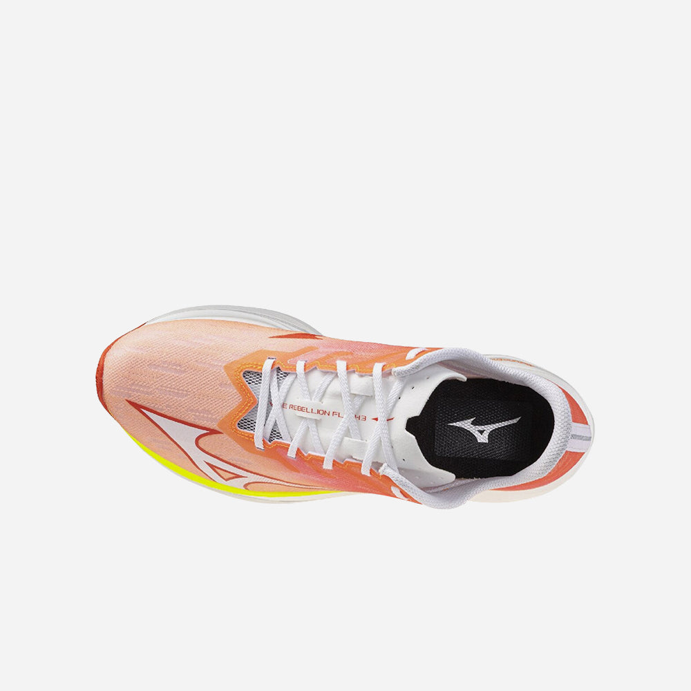 Giày Chạy Bộ Unisex Mizuno Wave Rebellion Flash 3 - Cam - Supersports Vietnam
