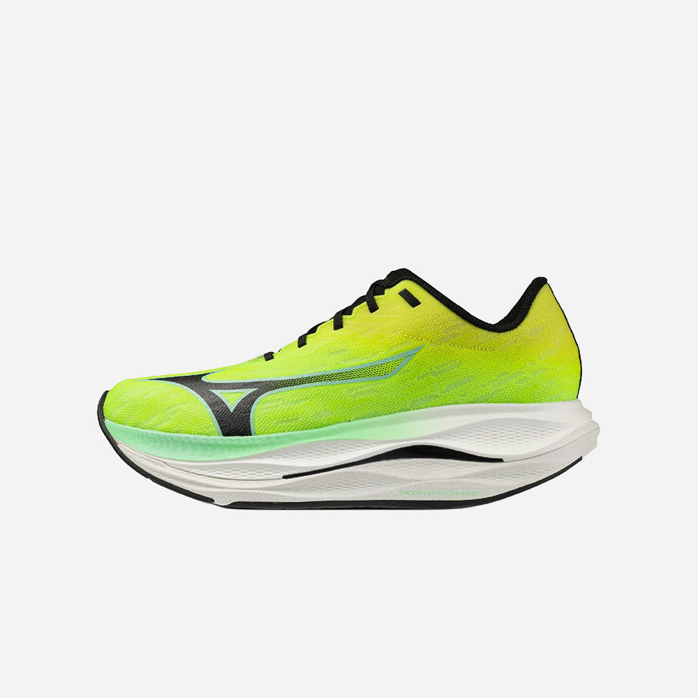 Giày Chạy Bộ Unisex Mizuno Wave Rebellion Flash 3 - Xanh Lá - Supersports Vietnam