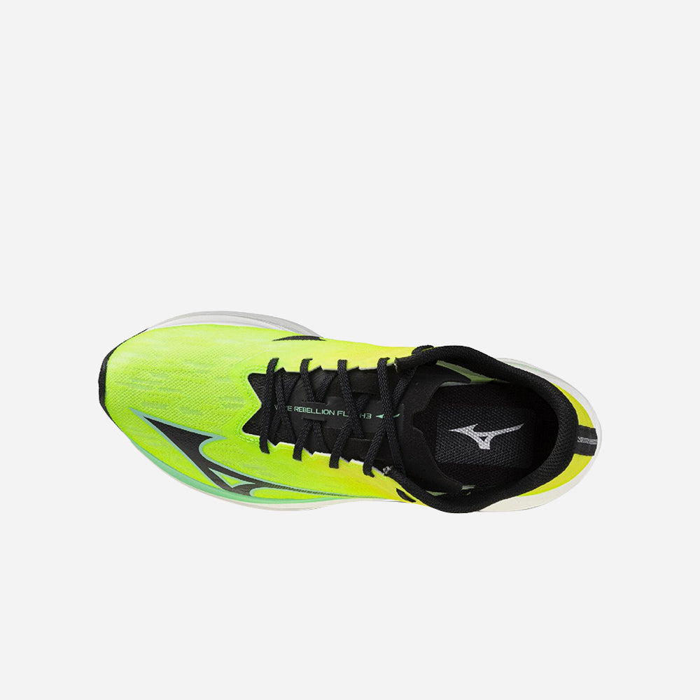 Giày Chạy Bộ Unisex Mizuno Wave Rebellion Flash 3 - Xanh Lá - Supersports Vietnam