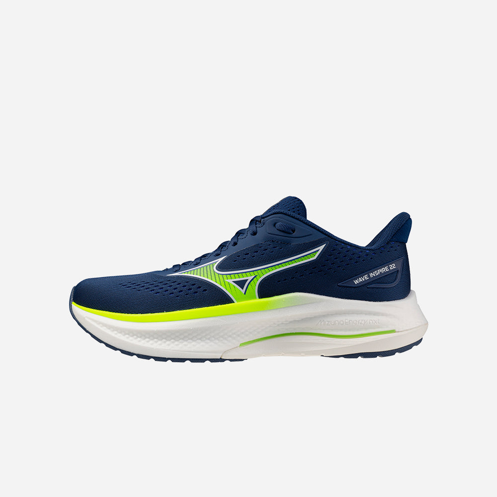 Giày Chạy Bộ Nam Mizuno Wave Inspire 22 - Xanh Navy - Supersports Vietnam