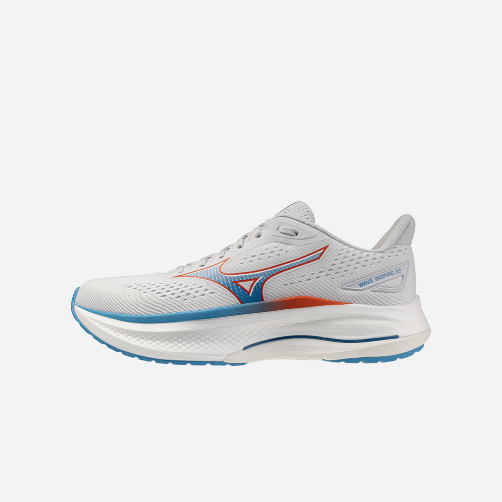 Giày Chạy Bộ Nam Mizuno Wave Inspire 22 - Trắng - Supersports Vietnam