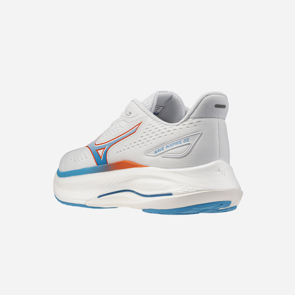 Giày Chạy Bộ Nam Mizuno Wave Inspire 22 - Trắng - Supersports Vietnam
