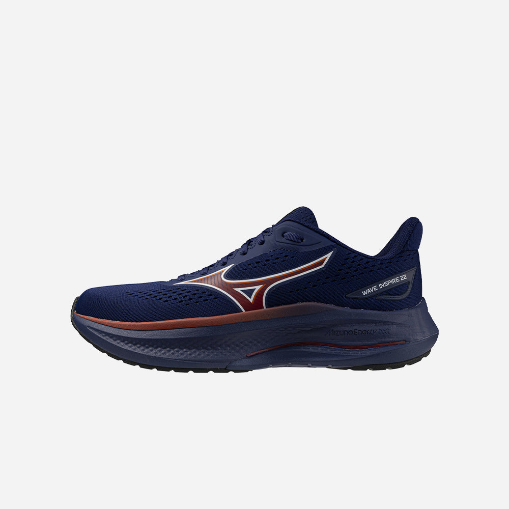 Giày Chạy Bộ Nam Mizuno Wave Inspire 22 - Xanh Navy - Supersports Vietnam