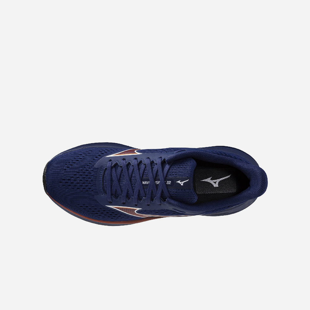 Giày Chạy Bộ Nam Mizuno Wave Inspire 22 - Xanh Navy - Supersports Vietnam