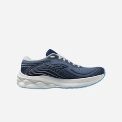 Giày Chạy Bộ Nữ Mizuno Wave Skyrise 5 - Xanh Dương