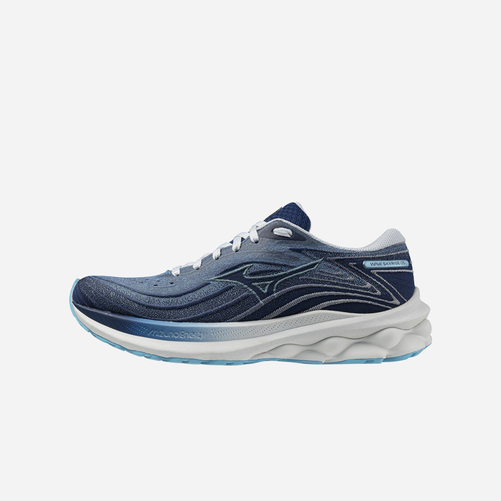 Giày Chạy Bộ Nữ Mizuno Wave Skyrise 5 - Xanh Dương - Supersports Vietnam