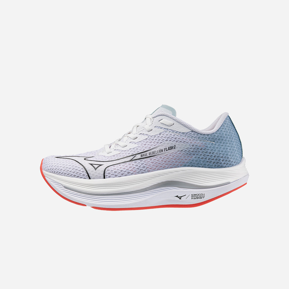 Giày Chạy Bộ Nữ Mizuno Wave Rebellion Flash 2 - Xám - Supersports Vietnam