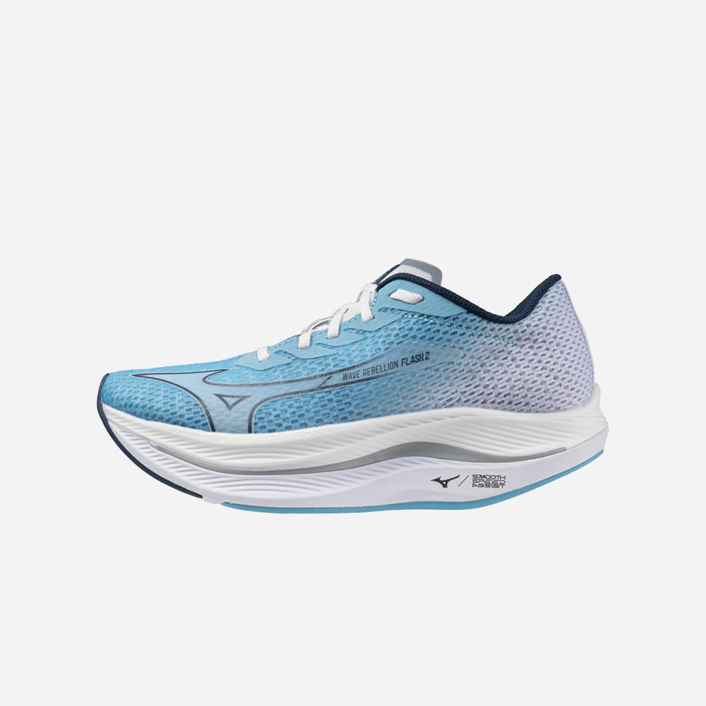 Giày Chạy Bộ Nữ Mizuno Wave Rebellion Flash 2 - Xanh Dương - Supersports Vietnam