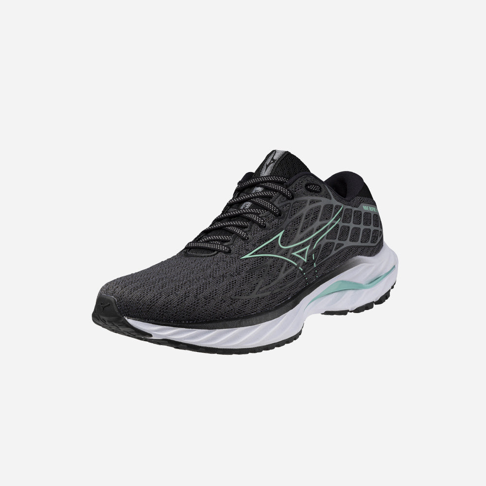 Giày Chạy Bộ Nữ Mizuno Wave Inspire 20 D - Đen - Supersports Vietnam