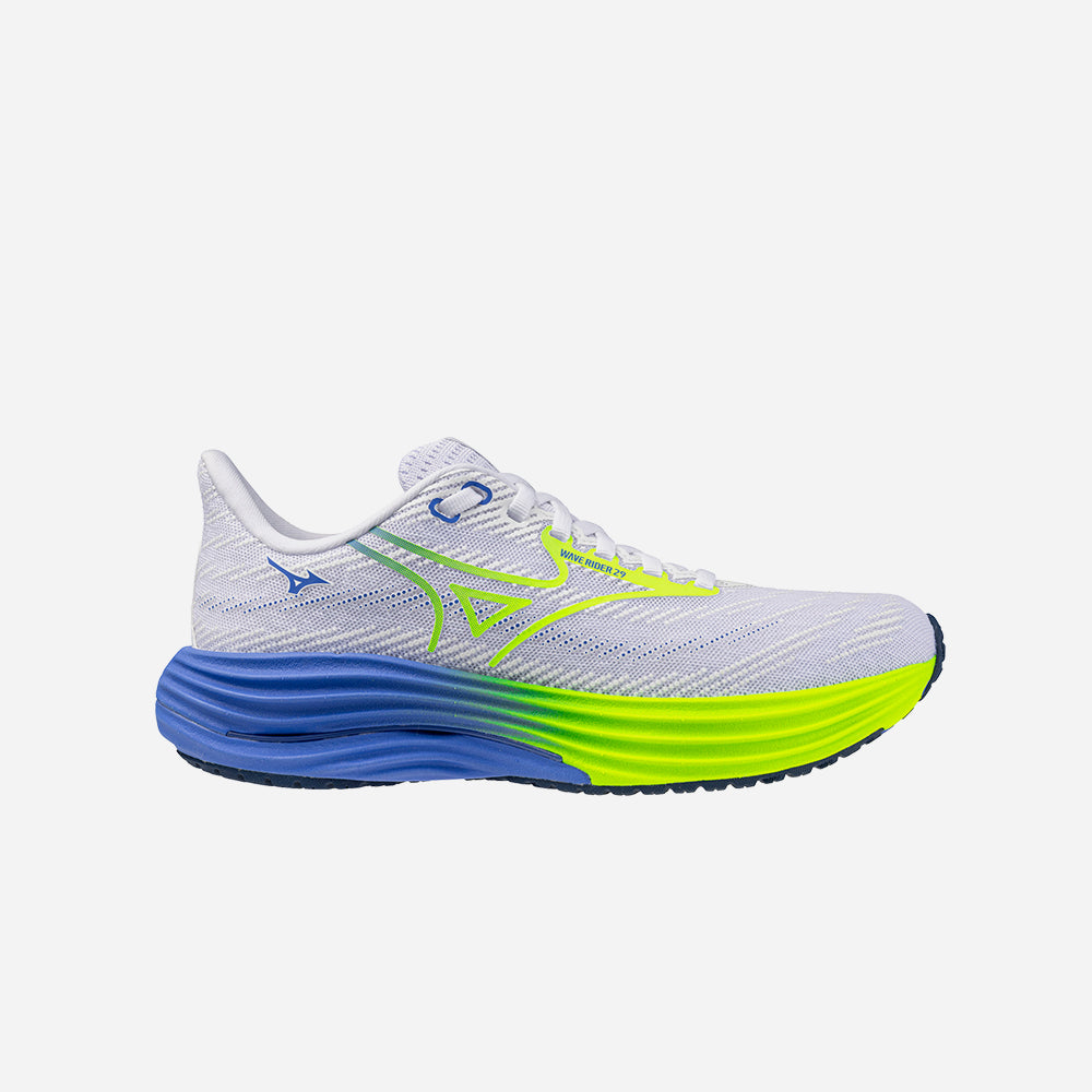 Giày Chạy Bộ Nữ Mizuno Wave Rider 29 - Trắng - Supersports Vietnam
