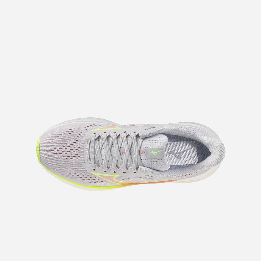 Giày Chạy Bộ Nữ Mizuno Wave Inspire 22 - Xám - Supersports Vietnam