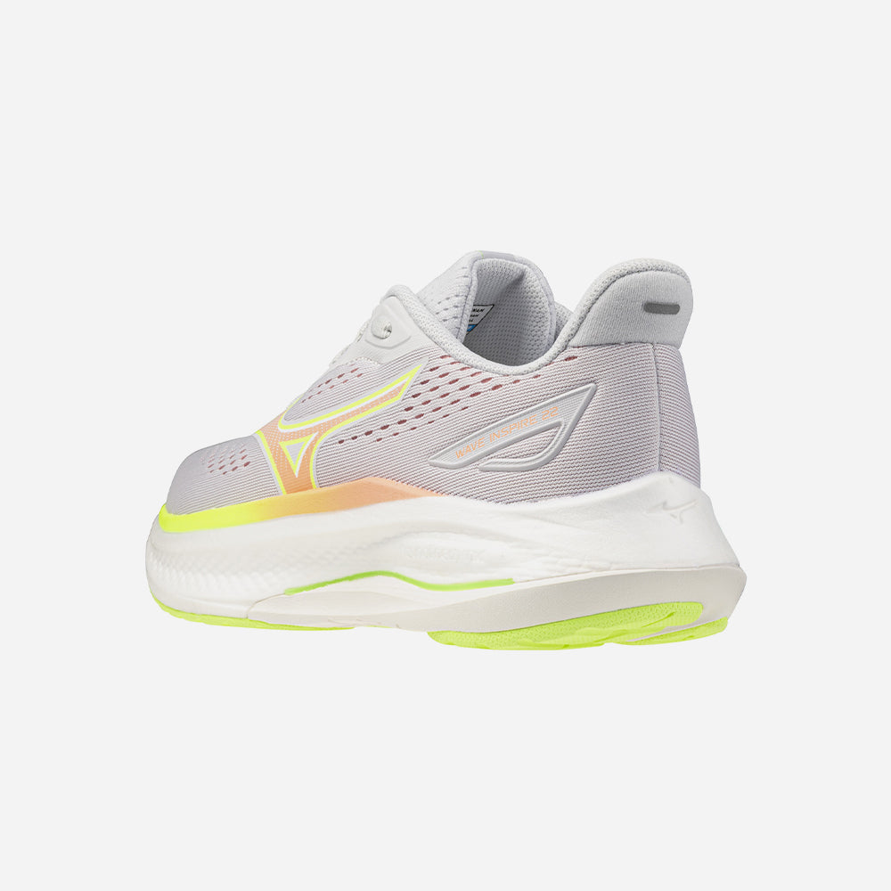 Giày Chạy Bộ Nữ Mizuno Wave Inspire 22 - Xám - Supersports Vietnam