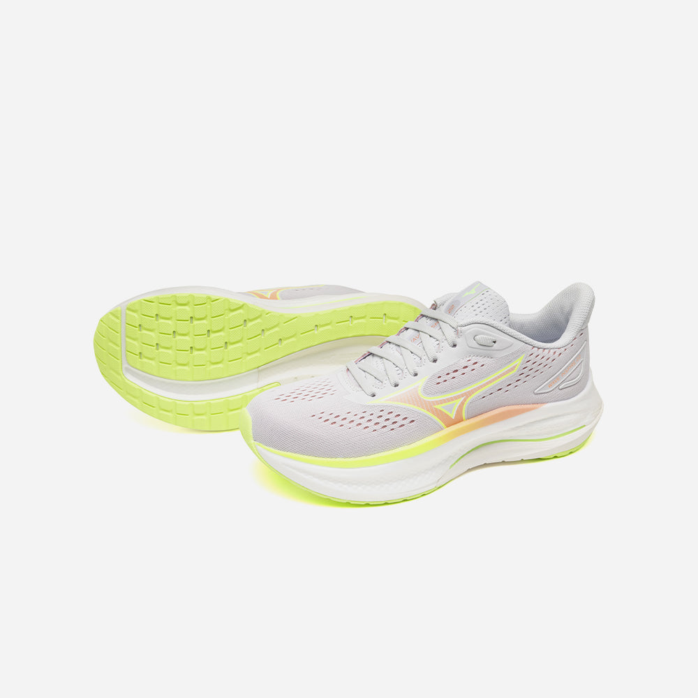 Giày Chạy Bộ Nữ Mizuno Wave Inspire 22 - Xám - Supersports Vietnam