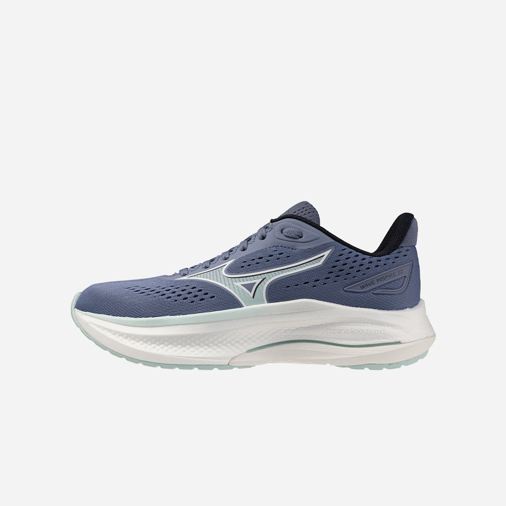 Giày Chạy Bộ Nữ Mizuno Wave Inspire 22 - Xanh Dương - Supersports Vietnam