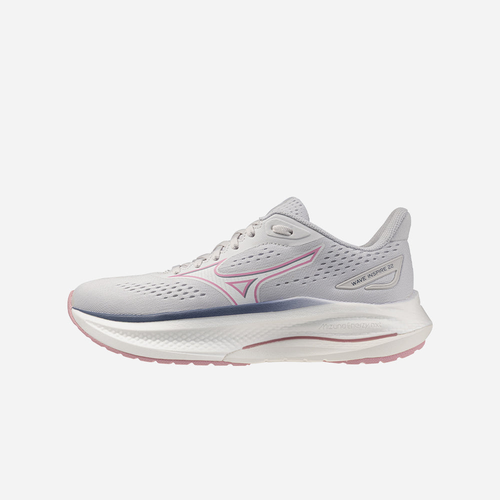 Giày Chạy Bộ Nữ Mizuno Wave Inspire 22 - Xám - Supersports Vietnam