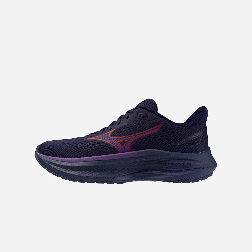 Giày Chạy Bộ Nữ Mizuno Wave Inspire 22 - Xanh Navy - Supersports Vietnam