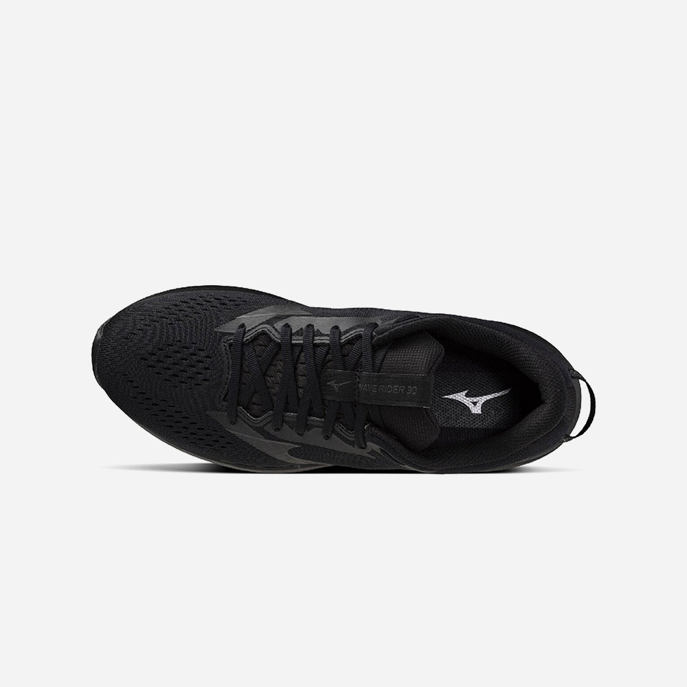 Giày Chạy Bộ Unisex Mizuno Wave Rider 30 - Đen - Supersports Vietnam