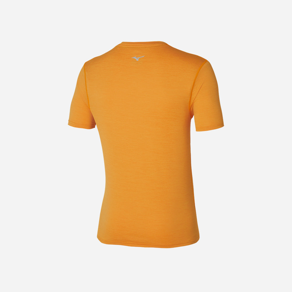 Áo Thun Tay Ngắn Nam Mizuno Impulse Core - Cam - Supersports Vietnam