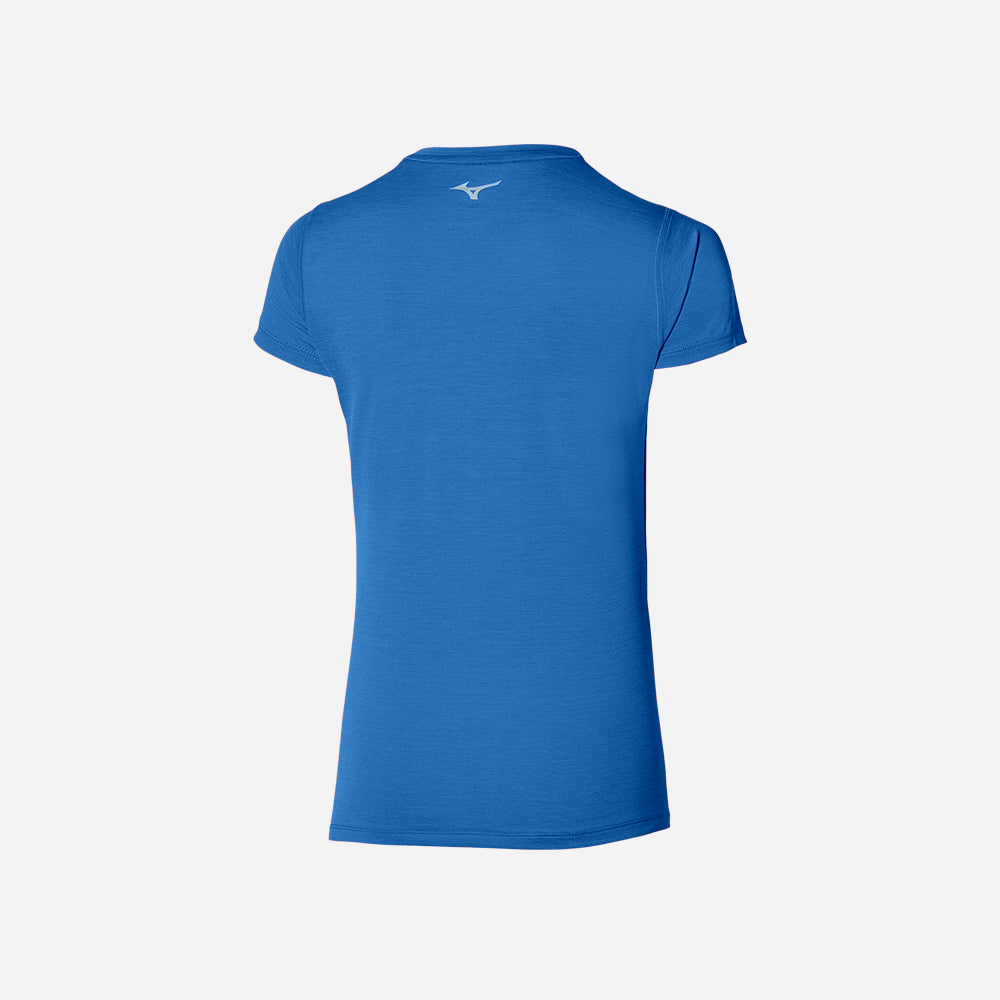 Áo Thun Nữ Mizuno Impulse Core - Xanh Dương - Supersports Vietnam