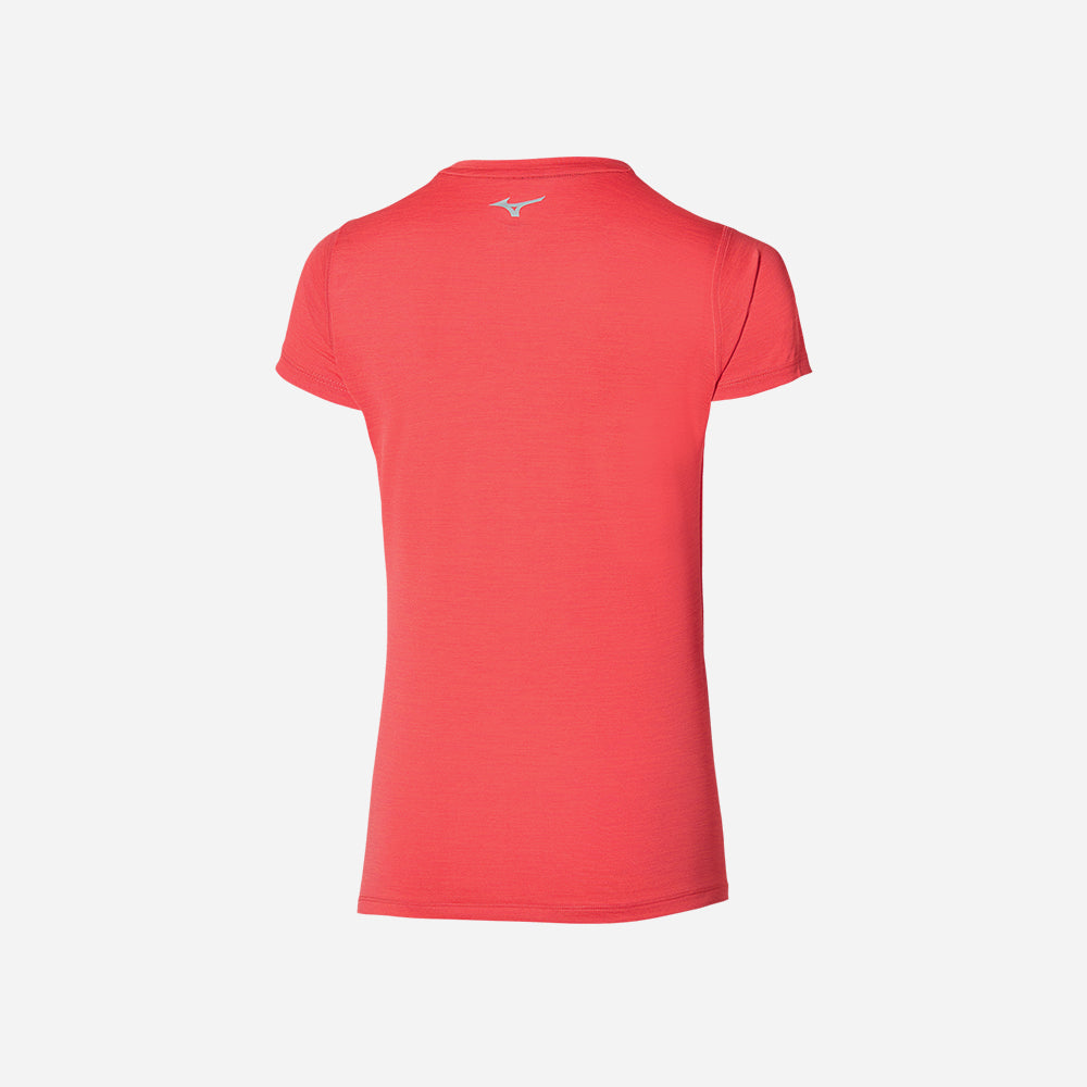 Áo Thun Nữ Mizuno Impulse Core - Đỏ - Supersports Vietnam