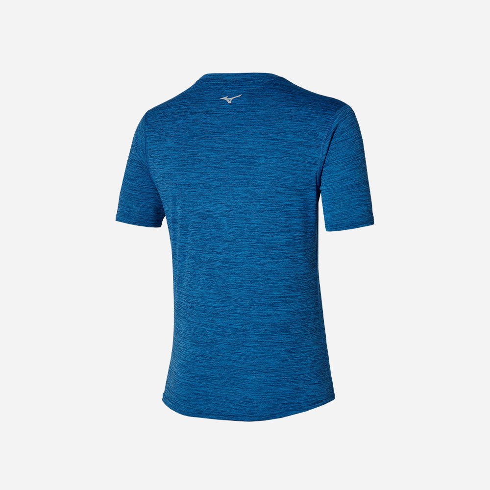Áo Thun Nam Mizuno Core Run - Xanh Dương - Supersports Vietnam