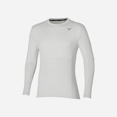 Men's Mizuno Thermal Charge Long Sleeve Tee - White