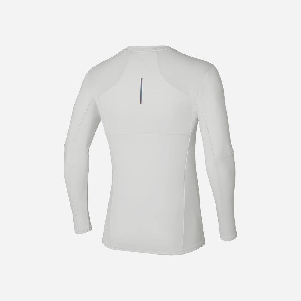 Áo Thun Tay Dài Nam Mizuno Thermal Charge - Trắng - Supersports Vietnam