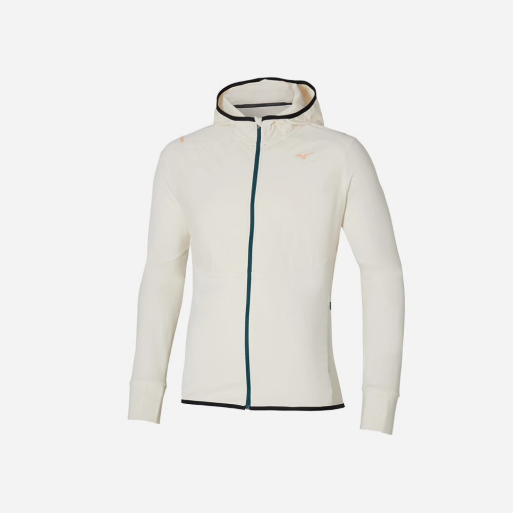 Men's Mizuno Warmalite Hybrid Fz Jacket Beige