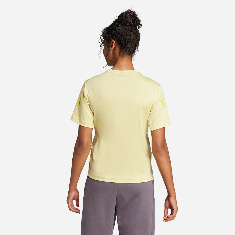 Áo Thun Nữ Adidas Z.N.E. - Vàng - Supersports Vietnam