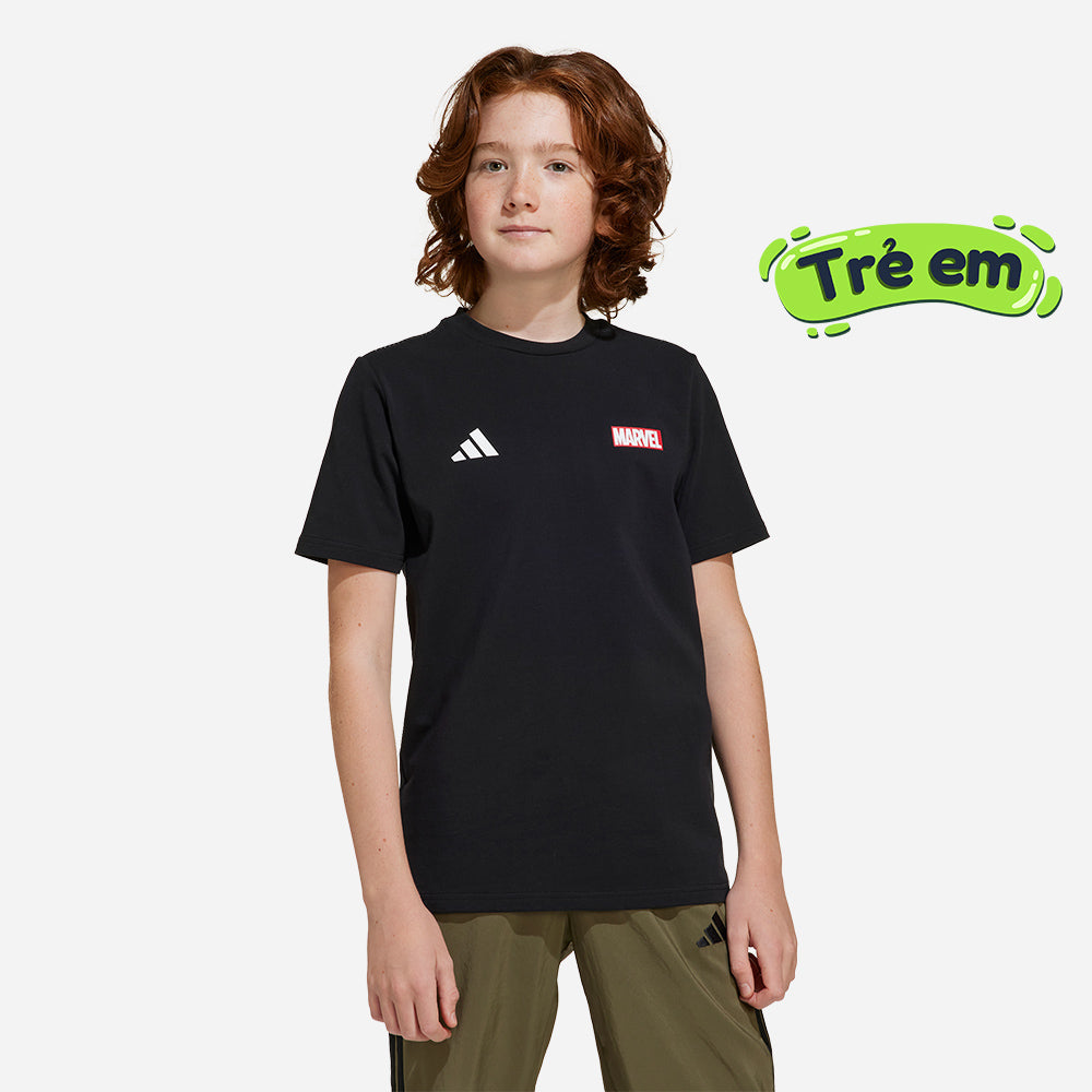 Áo Thun Trẻ Em Adidas Marvel Ms Gfx - Đen - Supersports Vietnam