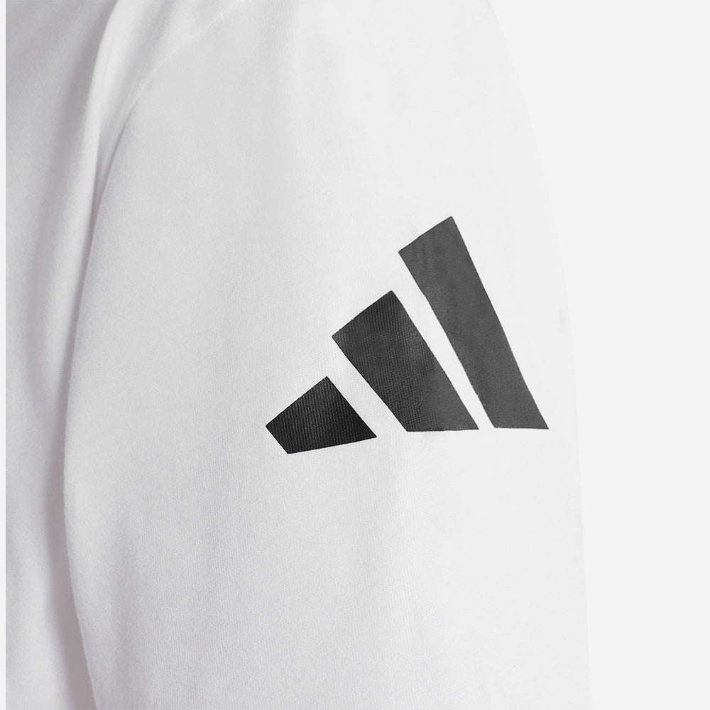 Áo Thun Nam Adidas Essentials Loose Fit 3 Bar Logo - Supersports Vietnam