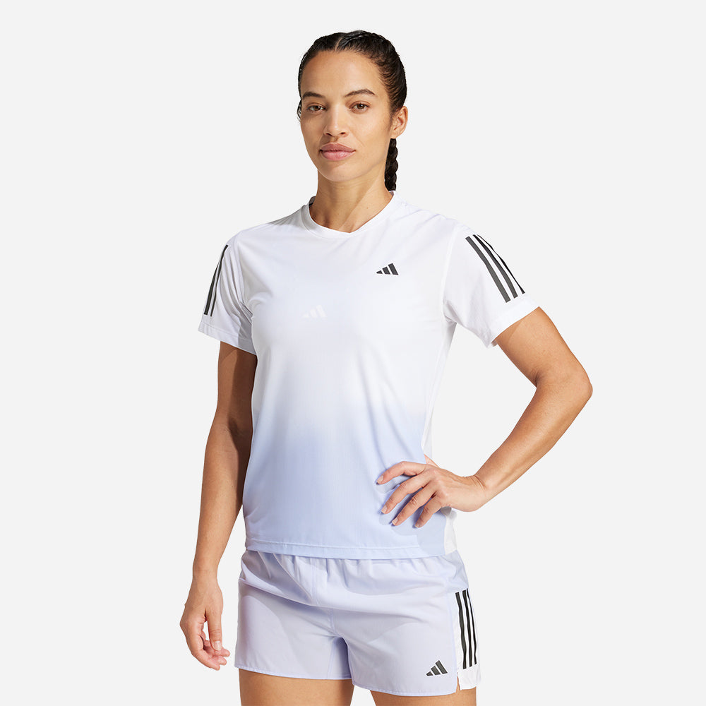 Áo Thun Nữ Adidas Own The Run B Cb - Trắng - Supersports Vietnam