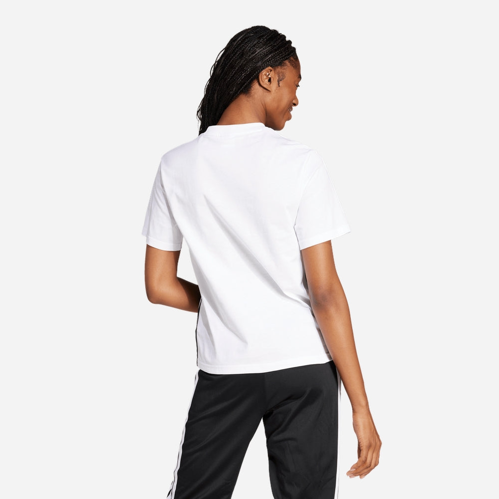 Áo Thun Nữ Adidas Essentials 3-Stripes - Trắng - Supersports Vietnam