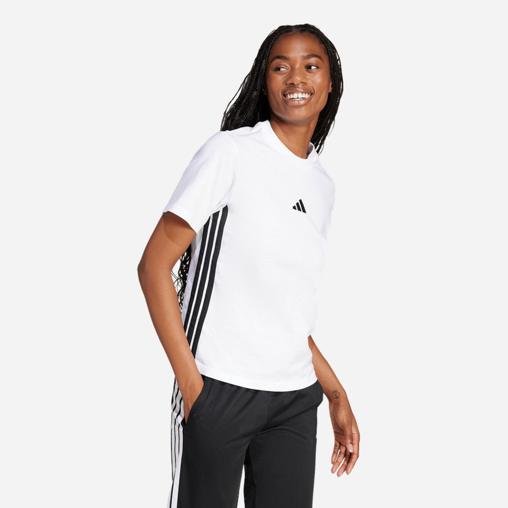 Áo Thun Nữ Adidas Essentials 3-Stripes - Trắng - Supersports Vietnam