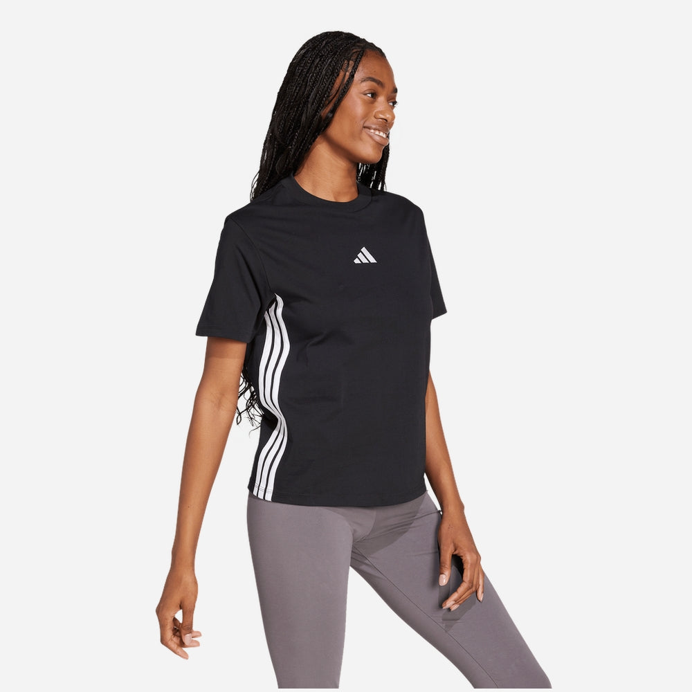 Áo Thun Nữ Adidas Essentials 3-Stripes - Đen - Supersports Vietnam
