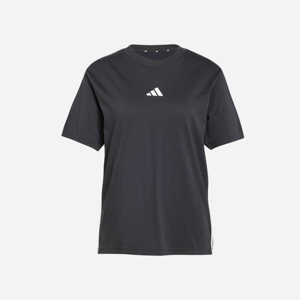 Áo Thun Nữ Adidas Essentials 3-Stripes - Đen - Supersports Vietnam