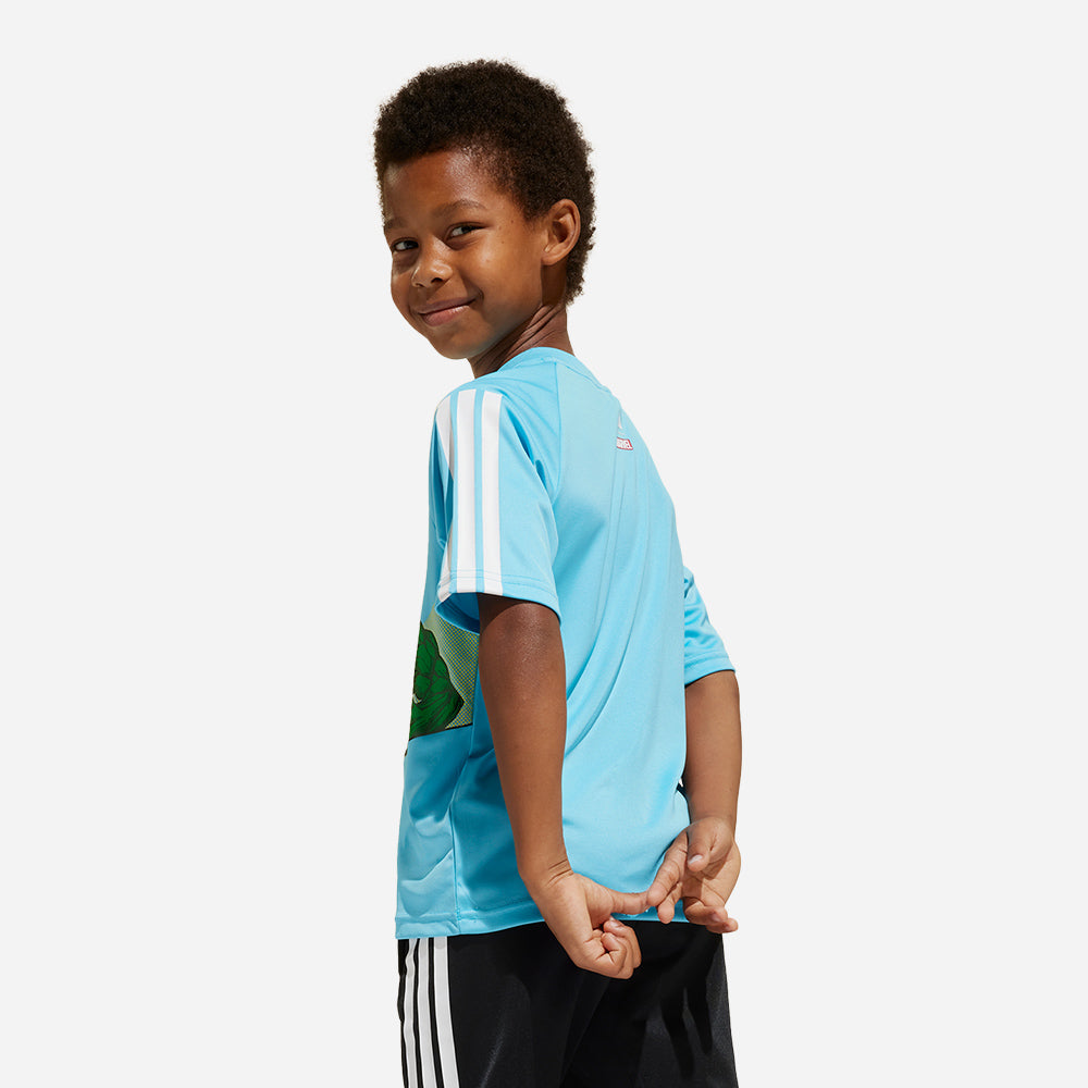 Áo Thun Trẻ Em Adidas Lmarvel Sm - Xanh Dương - Supersports Vietnam
