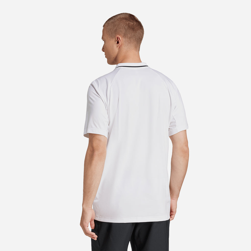 Áo Polo Nam Adidas Club Pique - Trắng - Supersports Vietnam