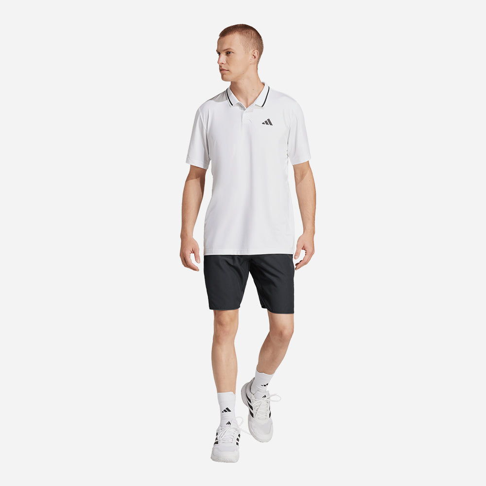 Áo Polo Nam Adidas Club Pique - Trắng - Supersports Vietnam