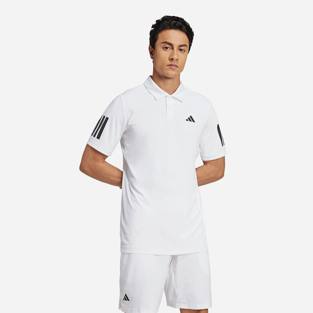 Áo Polo Nam Adidas Club Tennis 3-Stripes - Trắng