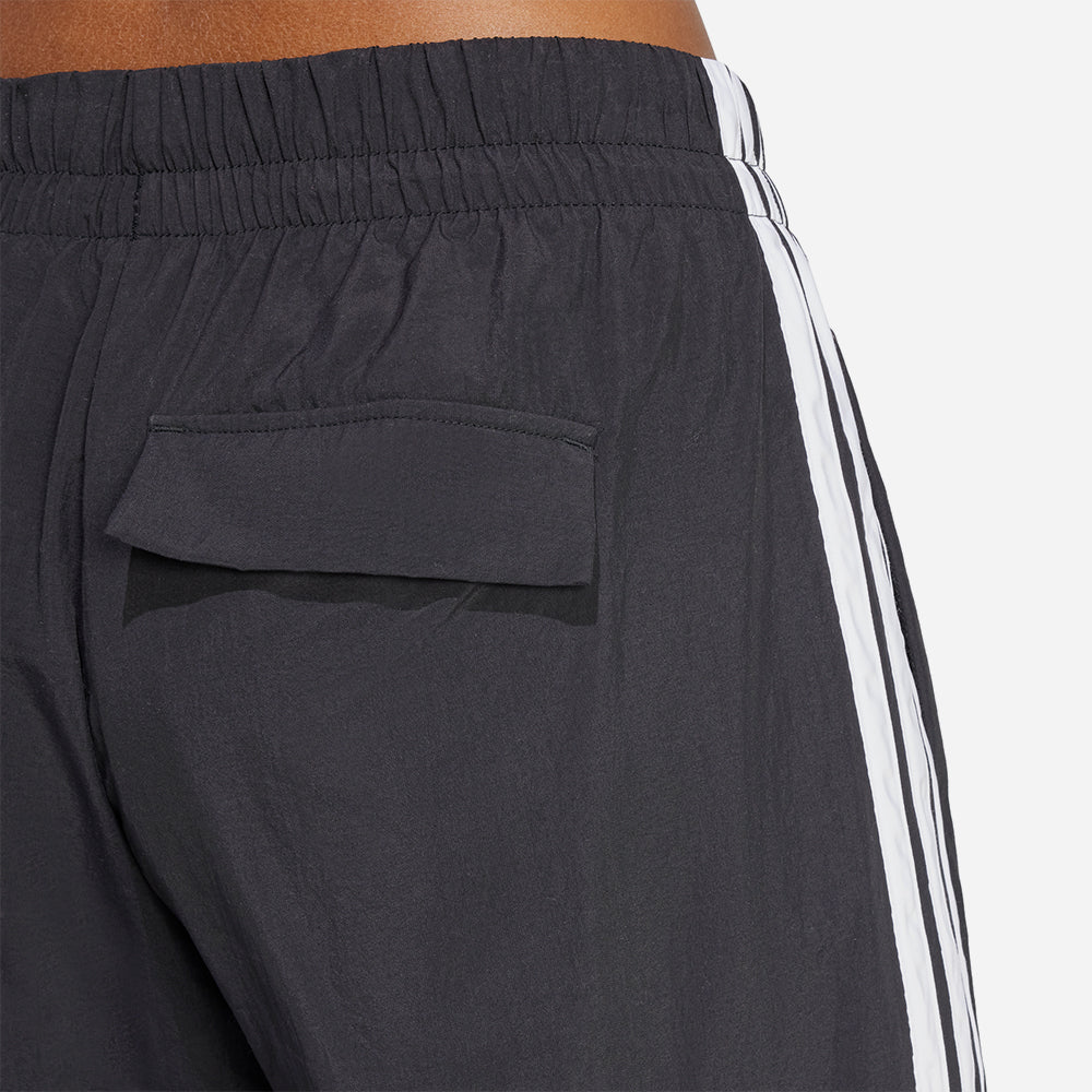 Quần Dài Thể Thao Nữ Adidas Essentials 3-Stripes Woven Parachute - Đen - Supersports Vietnam
