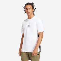 Áo Thun Nam Adidas Essentials 3-Stripes - Trắng - Supersports Vietnam