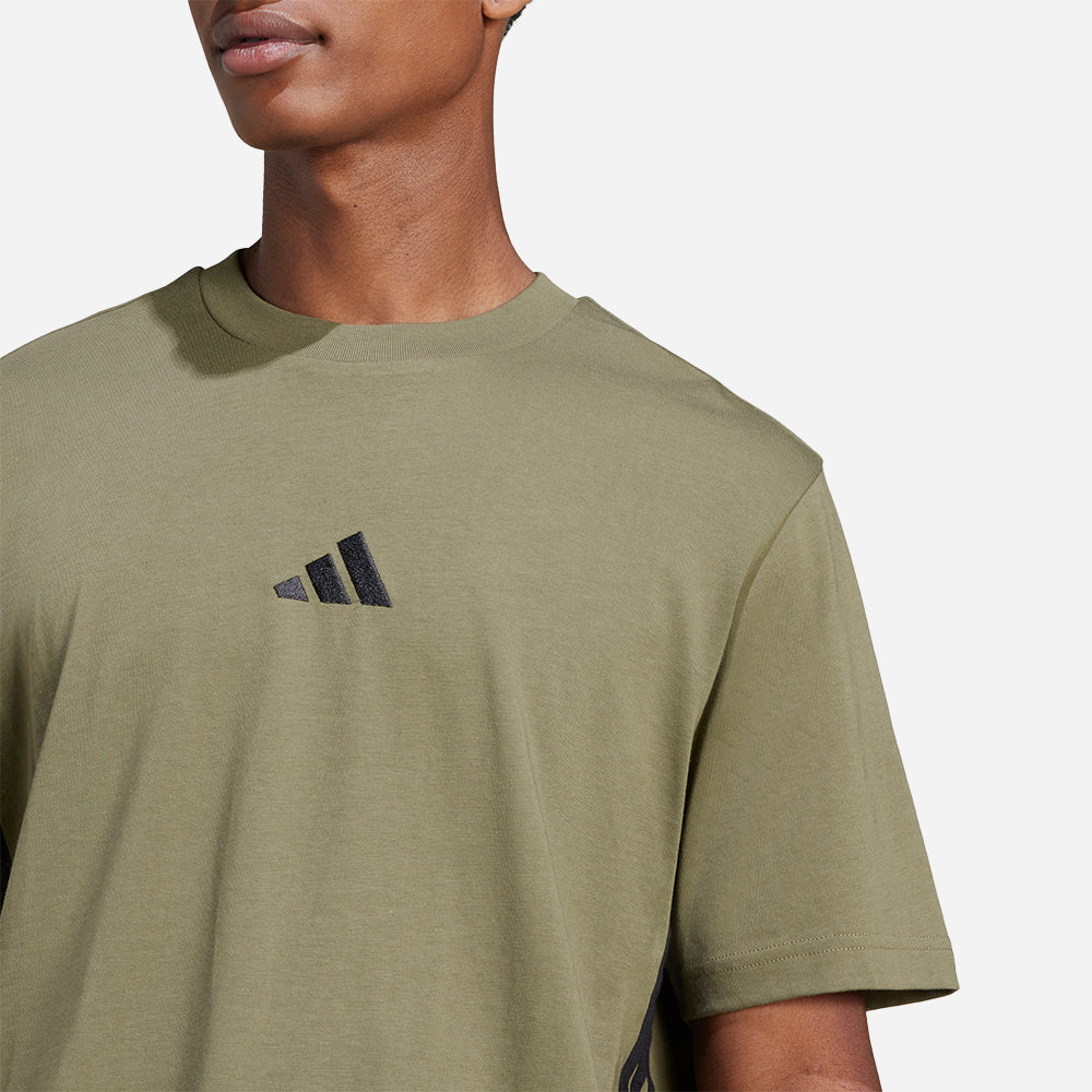 Áo Thun Nam Adidas Essentials 3-Stripes Single Jersey - Supersports Vietnam