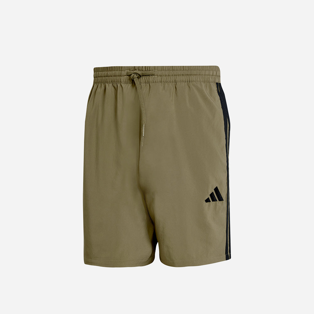 Quần Ngắn Thời Trang Nam Adidas Essential 3-Stripes Chelsea - Nâu - Supersports Vietnam