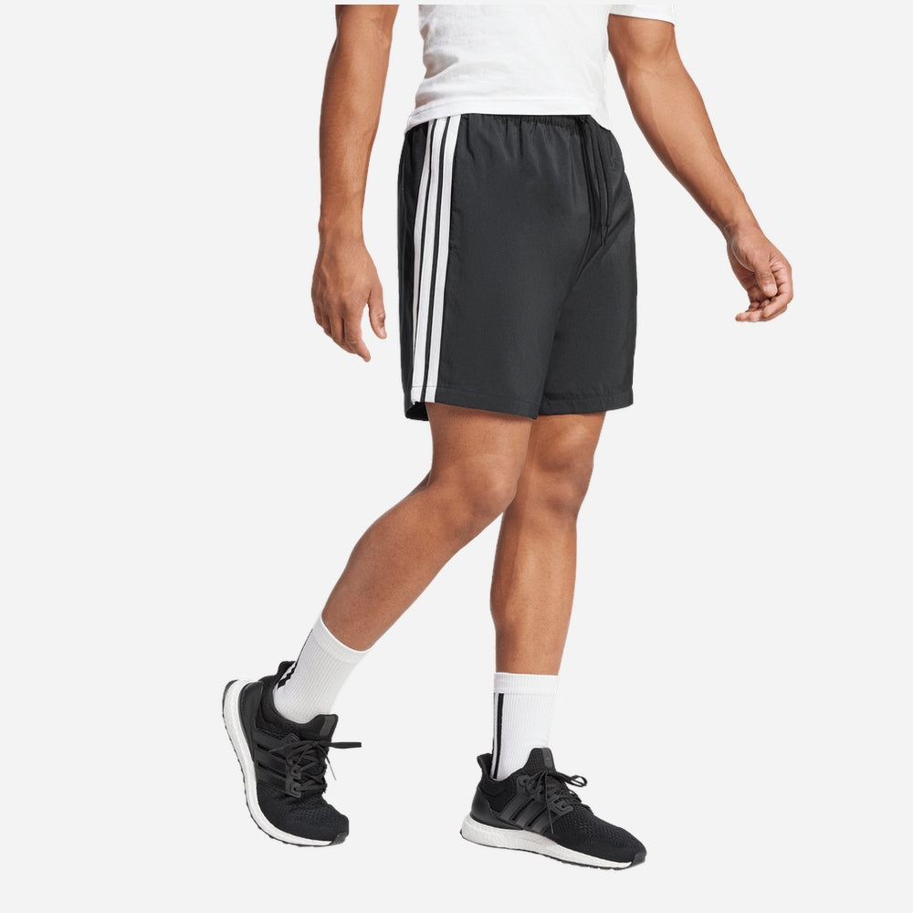 Quần Ngắn Thể Thao Nam Adidas Essential 3-Stripes Chelsea - Đen - Supersports Vietnam