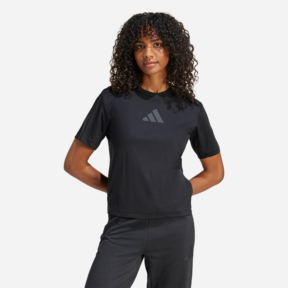 Áo Thun Nữ Adidas Z.N.E. - Đen - Supersports Vietnam